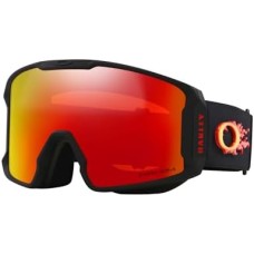 Oakley Лыжные очки Line Miner размера L с технологией Prizm, гибкая рама, 50мм ремень Многоцветный (Rene Rinnekangas Signatu)