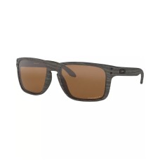 Oakley Мужские поляризованные солнцезащитные очки Holbrook XL квадратной формы Многоцветный (WOODGRAIN/PRIZM TUNGSTEN POLAR)