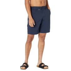 Oakley Шорты Oakley In The Moment 19" с эластичным поясом и карманами, 74% хлопок, 24% полиэстер и 2% эластан Синий (Fathom)