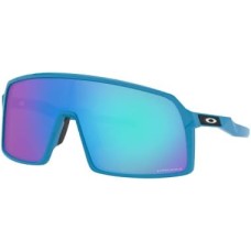 Oakley Мужские прямоугольные солнцезащитные очки Sutro с линзами Plutonite и технологией PRIZM Синий (Sky/Prizm Sapphire)