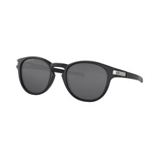 Oakley Мужские поляризационные солнцезащитные очки OO9349 Latch 53 с низким мостом Черный (Black)