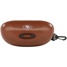 Oakley Чехол для солнцезащитных очков NFL 2020 для взрослых - защити свои очки на игре и в повседневной жизни Коричневый (San Francisco 49ers Brown)