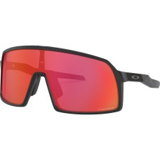 Oakley Спортивные солнцезащитные очки Sutro S Prizm с уменьшенной рамкой и высококачественными линзами. Черный (Matte Black/PRIZM Trl Torch)