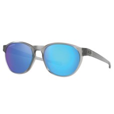Oakley Мужские солнцезащитные очки, модель 0OO9126, матово-серая пластиковая оправа, линзы Prizm, 54-18-137 мм Серый (Matte Gray)