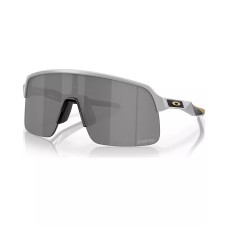 Oakley Мужские солнцезащитные очки Sutro Lite с полупластиковой рамой, технология Prizm, стиль Shield Серый (Matte Fog)