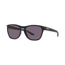 Oakley Мужские квадратные солнцезащитные очки Manorburn OO9479 56 с линзами Prizm Gradient Черный (MATTE BLACK/PRIZM GREY)