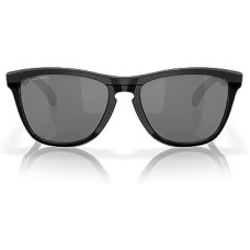 Oakley Солнцезащитные очки Frogskins Range Oo9284a с низким мостом, материал BiO-Matter, линзы с 100% защитой от УФ-лучей Черный (Matte Black/Black Ink/Prizm Black)
