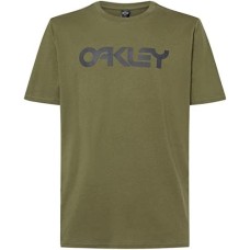 Oakley Футболка Oakley Mark II 2.0 с короткими рукавами, 100% хлопок, прямой крой, с логотипом Черный (New Dark Brush/Black)