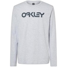Oakley Лонгслив Oakley Men's Mark II 2.0 с длинными рукавами для прохладной погоды и комфортного повседневного стиля Серый (Granite Heather)