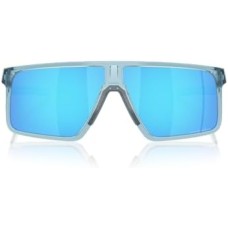 Oakley Мужские прямоугольные солнцезащитные очки с инновационной архитектурой для игр и регулируемыми носоупорами Синий (Transparent Stonewash/Prizm Sapphire)