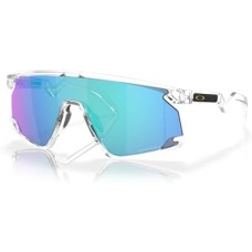 Oakley Унисекс солнцезащитные очки с прозрачной оправой и линзами Prizm Sapphire, 39 мм Нет цвета (NOCOLOR)