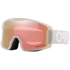 Oakley Лыжные очки Line Miner средние с цилиндрической оправой и силиконовым ремешком 40 мм Серый (Matte B1b Cool Grey)