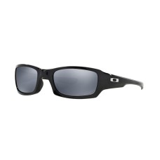 Oakley Солнцезащитные очки Fives Squared OO9238 с поляризованными линзами, прямоугольная оправа, 54 мм Черный (Black Black Iridium)
