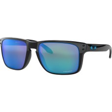 Oakley Очки Holbrook XL Prizm с линзами Plutonite для больших лиц, легкая рама, технология Prizm Черный (Polished Black/Prizm Sapphire)