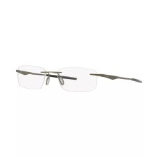 Oakley Титановые мужские овальные очки OX5118 с полной оправой, размер линз 53/18/139 Серый (Pewter)