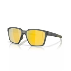 Oakley Универсальные прямоугольные поляризационные солнцезащитные очки, материал O matter, размеры 57/16/146 Зеленый (Matte Olive Ink)