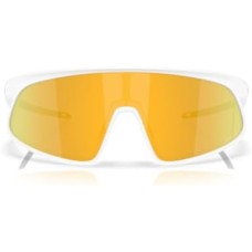 Oakley Солнцезащитные очки прямоугольной формы Оо9484д Рслв для больших лиц с линзами Prizm и прочной оправой Белый (Matte White/Prizm 24k)