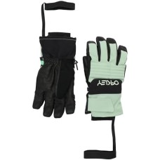 Oakley B1B мужские водоотталкивающие перчатки с утеплителем Thinsulate™ Черный (New Jade/Blackout)
