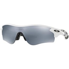 Oakley Мужские солнцезащитные очки Oakley Radarlock Path (A) с UV-защитой, легкой конструкцией и широким обзором Белый (Matte White/Slate Iridium)