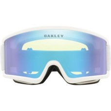 Oakley Цилиндрические лыжные маски Target Line S с низким профилем и улучшенной видимостью Белый (Matte White Strap/Hi Yellow Lens)