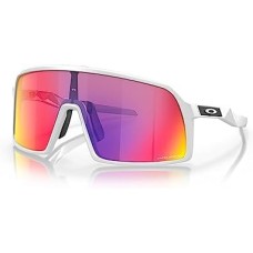 Oakley Мужские квадратные солнцезащитные очки с пиксельным камуфляжным узором и технологиями Prizm Белый (Matte White/Prizm Road)