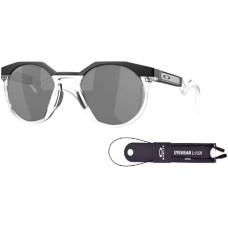 Oakley Солнцезащитные очки круглой формы для мужчин OO9242 HSTN 52M с аксессуарами от Designer iWear Черный (Matte Black / Prizm Black Polarized)