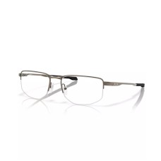 Oakley Мужские очки Addams 0.5, модель OX3035, прямоугольная оправа, C_5 Серый (Pewter)