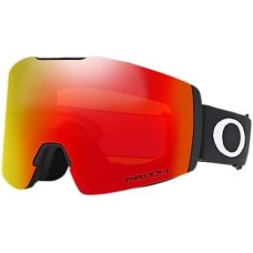 Oakley Сноубордические очки Fall Line M с антибликовым покрытием и защитой от ультрафиолета Черный (Matte Black Strap/Prizm Snow Torch Iridium Lens)