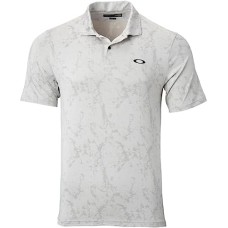 Oakley Мужская футболка Marble Jacquard с принтом, влагоотводящая ткань, внутренний микрофибровый платок для очков Белый (Arctic White)