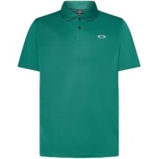 Oakley Мужское поло Oakley Icon Thermonuclear Protect из переработанных материалов с защитой от запахов и контролем влаги Зеленый (Viridian)