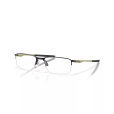 Oakley Очки для мужчин OX3218 Socket 5.5 с прямоугольной оправой, материал C_5, полуоправа, 54/18/136, с футляром в комплекте Черный (Satin Black)