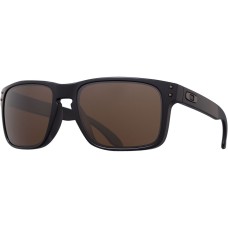Oakley Солнцезащитные очки Holbrook Prizm Поляризованные, Легкая и прочная оправа, 100% защита от УФ Черный (Matte Black W/ Prizm Tngstn Pol)