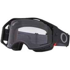 Oakley Очки для горного велосипеда AIRBRAKE MTB, прочные, 75% нейлон, 10% поликарбонат, система быстрой смены линз Черный (Black Gunmetal/Prizm Mx Low Light)
