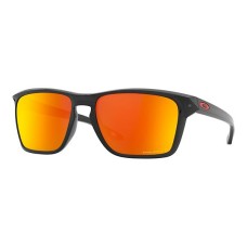 Oakley Мужские поляризованные солнцезащитные очки SYLAS с регулируемой носовой перемычкой 17 мм и линзами размером 57 мм Черный (Black Ink)