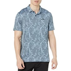 Oakley Мужская футболка Marble Jacquard с принтом, влагоотводящая ткань, внутренний микрофибровый платок для очков Синий (0blue)