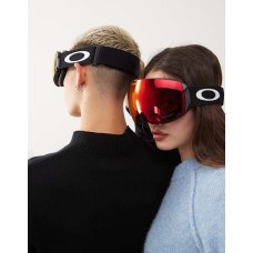 Oakley Oakley flight deck ski goggles in matte black and red Черный (Black)