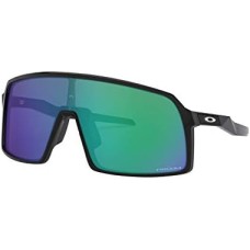 Oakley Мужские прямоугольные солнцезащитные очки Sutro с линзами Plutonite и технологией PRIZM Черный (Black Ink/Prizm Jade)