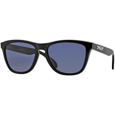 Oakley Солнцезащитные очки Frogskins с ударопрочной защитой, набор аксессуаров Vision Group Черный (Polished Black/Grey (24-306))