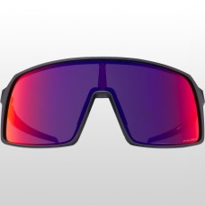 Oakley Солнцезащитные очки Sutro Prizm с широкими цилиндрическими линзами, обзор по бокам, защита от UVA и UVB Черный (Matte Black/Prizm Road)