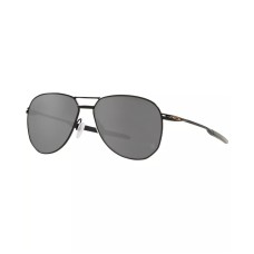 Oakley Мужские солнцезащитные очки Contrail 57, металлическая оправа, линзы Prizm Черный (Satin Black)