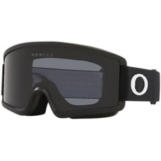 Oakley Цилиндрические лыжные маски Target Line S с низким профилем и улучшенной видимостью Черный (Matte Black Strap/Dark Grey Lens)