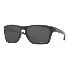 Oakley Солнцезащитные поляризационные очки SYLAS для мужчин с черными линзами Prizm™ и совместимой с головными уборами рамкой Черный (Matte Black)