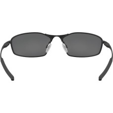 Oakley Поляризованные солнцезащитные очки Whisker Prizm с легкой металлической оправой и регулируемыми носоупорами Черный (Satin Black/PRIZM Black Polar)