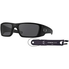 Oakley Солнцезащитные очки для мужчин Oakley Fuel Cell OO9096 + комплект Leash + комплект iWear Черный (Matte Black / Grey 629)