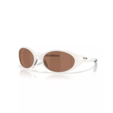 Oakley Мужские поляризационные солнцезащитные очки Eye Jacket Redux коллекции Seek, прямоугольной формы, ширина 58/19/137 Matte Transparent Mist