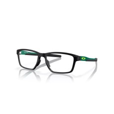 Oakley Мужские очки OX8153 из коллекции Metalink Introspect, прямоугольные линзы, материал O Matter, размеры 57/17/136 Черный (Satin Black)