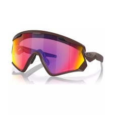 Oakley Мужские солнцезащитные очки 2.0 с зеркальными линзами, в полном каркасе, форма щита Красный (Matte Grenache)