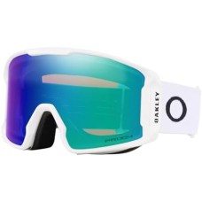 Oakley Лыжные очки Line Miner LARGE/MEDIUM для мужчин и женщин, с технологией антифог, комплект с iWear Белый (Matte White / Prizm Argon)