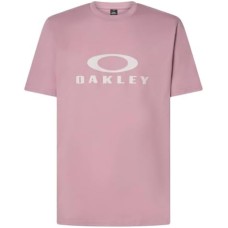 Oakley Мужская футболка Oakley O Bark 2.0 с круглым вырезом, 100% хлопок, удобная посадка Красный (Toadstool)