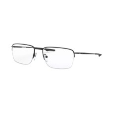 Oakley Мужские очки прямоугольной формы OX5148 с титановой полной оправой, размер 56/18/136 Черный (Black)